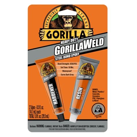 gorilla glue for metal.